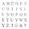 Medium Uppercase Alphabet Wood Stamps by Recollections™